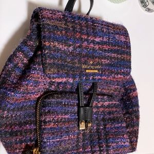 Kate Spade Emerson Place Tweed Backpack